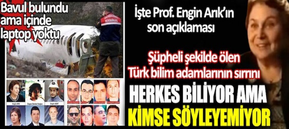 TORYUM MÜHENDİSLERİNİ UÇAKLA KATLETTİLER!