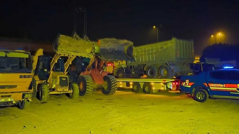 Manavgat'ta Kum Hırsızlarına Suçüstü !