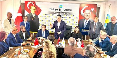 İYİ PARTİ GENEL BAŞKAN YARDIMCISI BURAK DALGIN ANSİAD IN DAVETLİSİ OLARAK ANTALYA’DA 