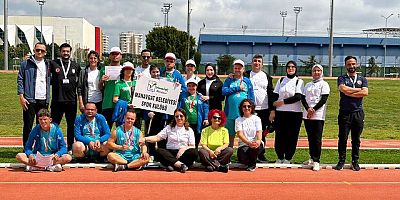 Manavgat’ın Engel tanımayan Sporcuları Madalyaları topladı