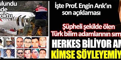 TORYUM MÜHENDİSLERİNİ UÇAKLA KATLETTİLER!